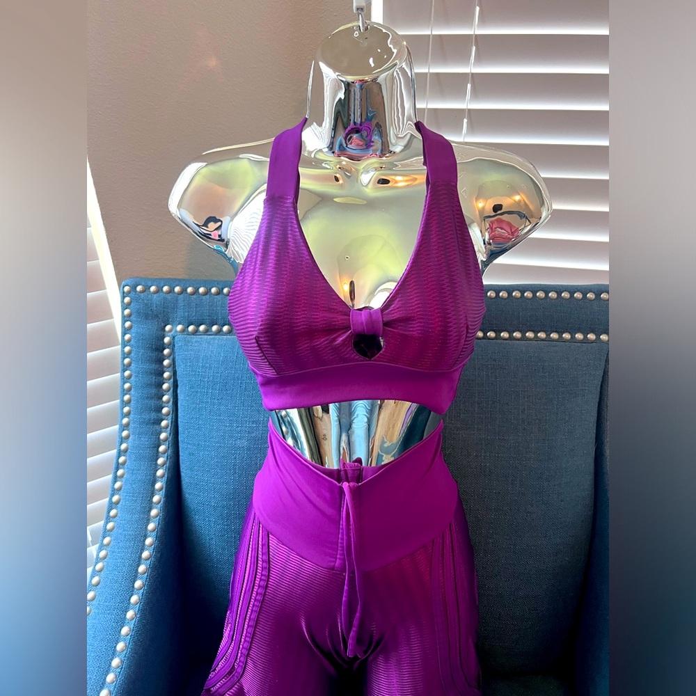 Purple gym set - Picture 2 of 3